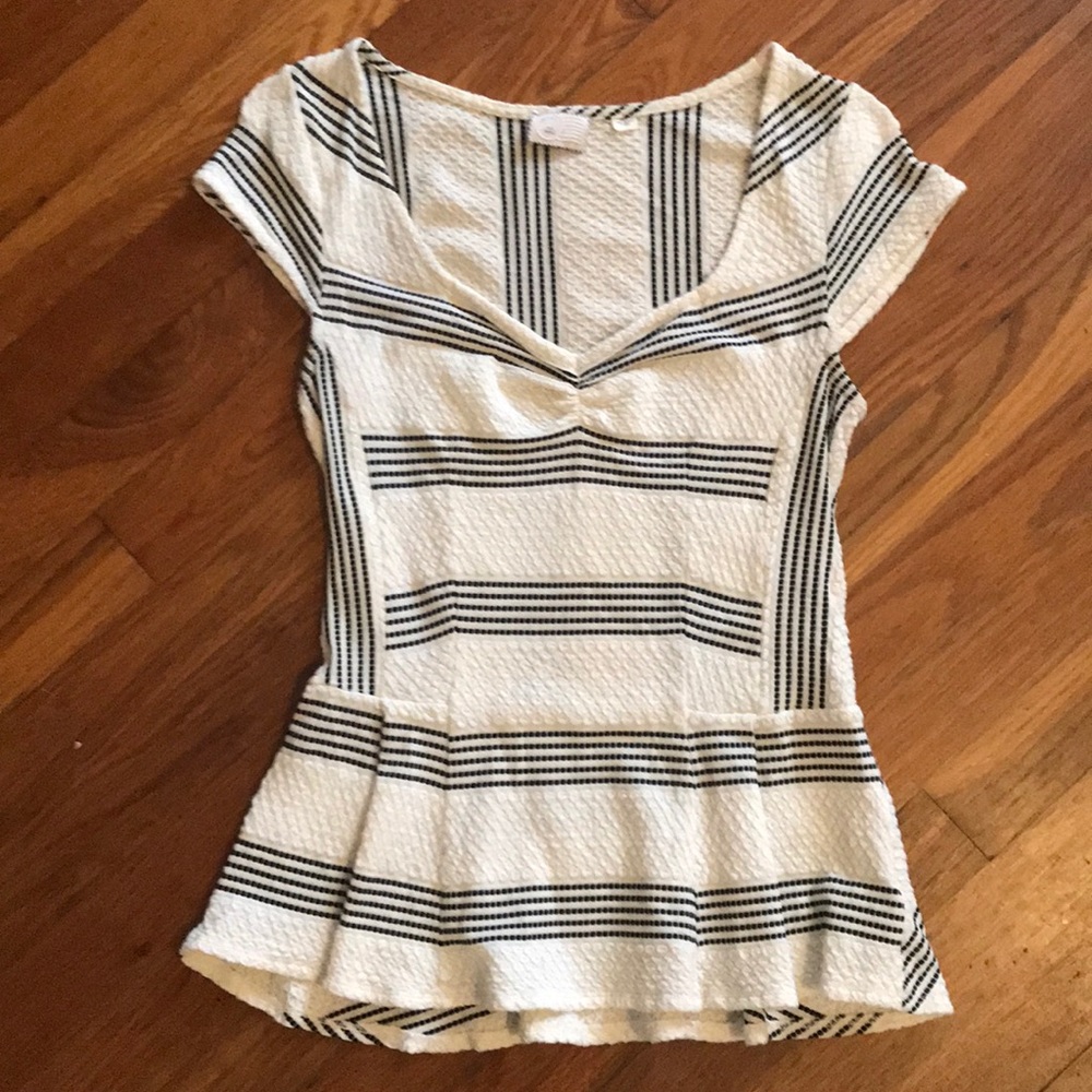Postmark Peplum Top